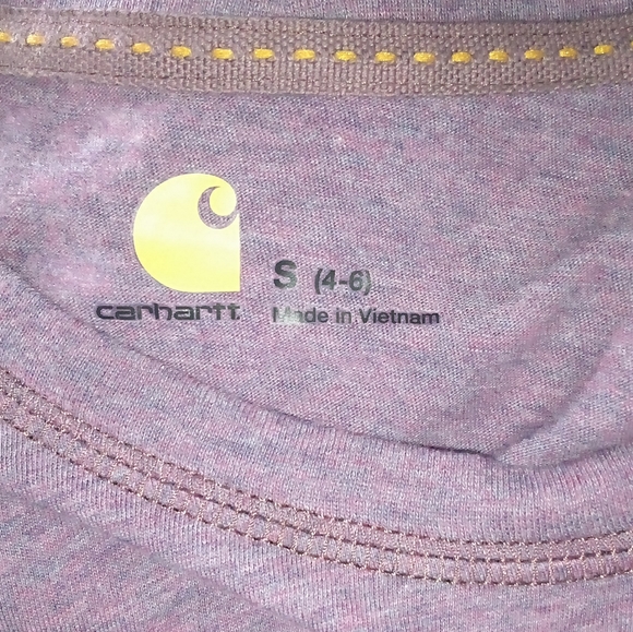 Carhartt long sleeve t-shirt 100% cotton size small - Picture 2 of 2